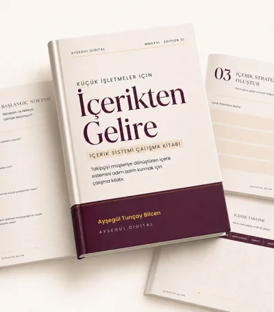 İçerikten Gelire Çalışma Kitabı simgesi